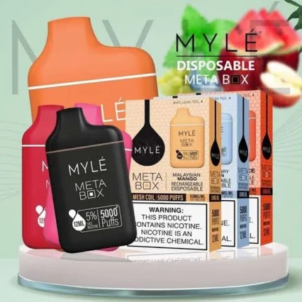 MYLÉ Meta Box 5000 Puffs – Rechargeable Disposable Vape