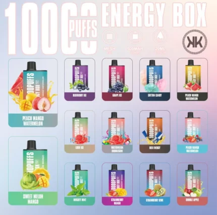 Energy Box 10000 Puffs –Disposable Vape