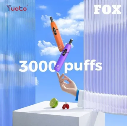 YUOTO FOX FILTER 3000 PUFFS – Disposable Vape