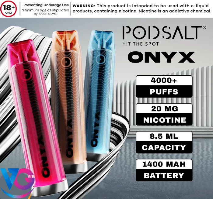 PODSALT ONYX 4000 PUFFS – Disposable Vape PODSALT ONYX 4000 PUFFS – Disposable Vape