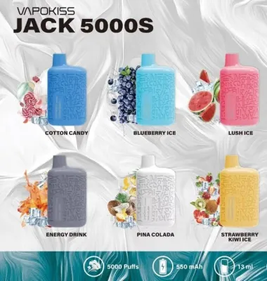 VAPOKISS JACK 5000 Puffs Disposable Vape