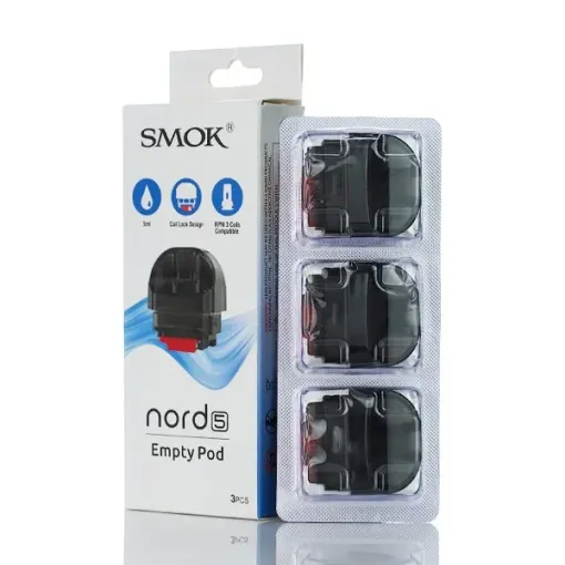 SMOK Nord 5 Pods 3PC/Pack – Replacement Pods SMOK Nord 5 Pods 3PC/Pack – Replacement Pods