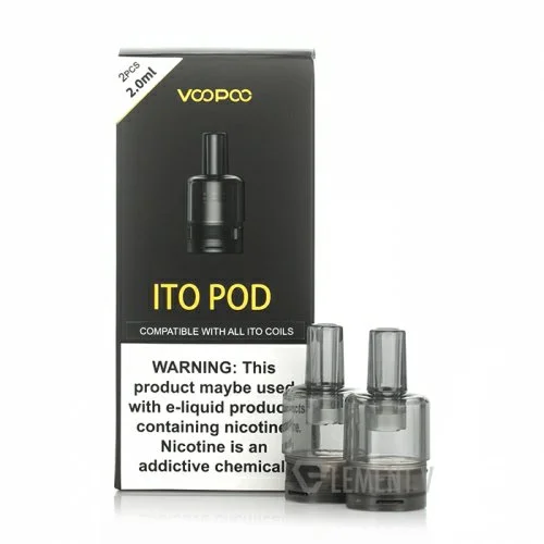 VOOPOO ITO Pods 2PC Pack – Replacement Pods VOOPOO ITO Pods 2PC Pack – Replacement Pods