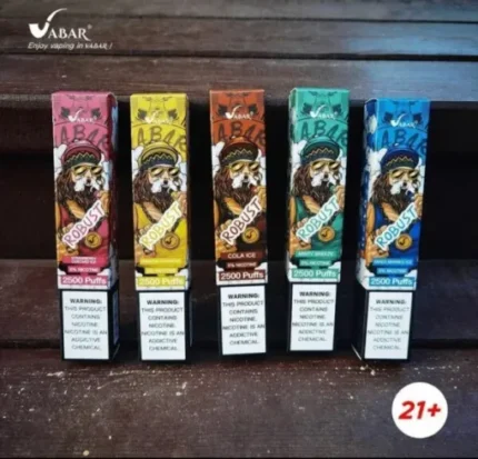 VABAR ROBUST 2500 PUFFS- Disposable Vape