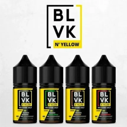 BLVK N’ Yellow Series Saltnic 30ML – Premium Salt Nic E-Liquid