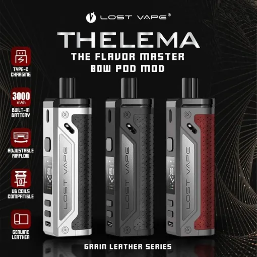 Lost Vape Thelema 80W Kit – Pod System Lost Vape Thelema 80W Kit – Pod System