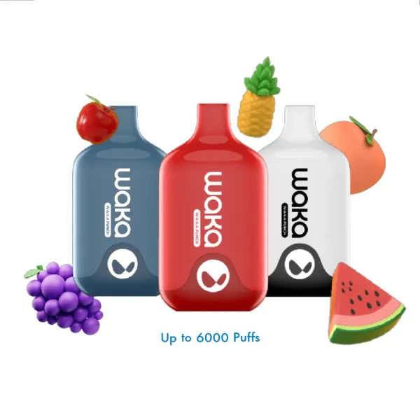 WAKA Smash 6000 Puffs Disposable Vape WAKA Smash 6000 Puffs Disposable Vape