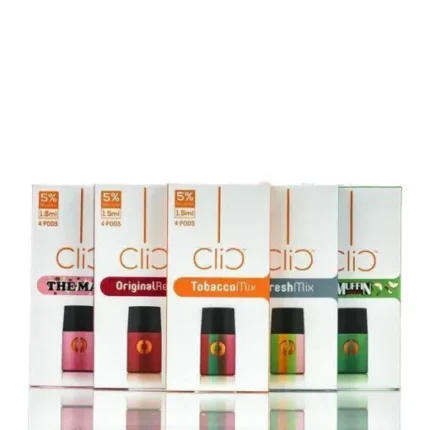 CLIC Pods 4PC/Pack – Refillable Replacement Vape Pods