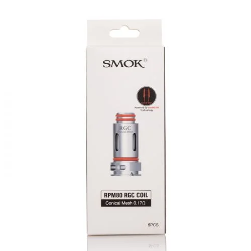 SMOK RGC Coil 5PC/Pack – Replacement Sub-Ohm Vape Coils SMOK RGC Coil 5PC/Pack – Replacement Sub-Ohm Vape Coils